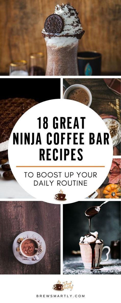 Coffee Bar Recipes, Coffee Maker Recipes, Speciality Coffee Recipes, Ninja Coffee Bar Recipes, Barista Recipe, Ninja Coffee Maker, Coffee Recipes Hot, Homemade Coffee Drinks, Ninja Coffee Bar