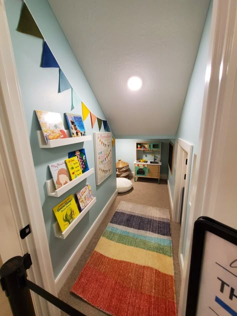 Play Closet Under Stairs, Under The Stairs Hangout Ideas, Game Room Under Stairs, Toy Room Under The Stairs, Small Room Under Stairs Ideas, Closet Under Stairs Ideas For Kids, Under Stairs Fort, Cupboard Under The Stairs Ideas, Under Stairs Toy Room