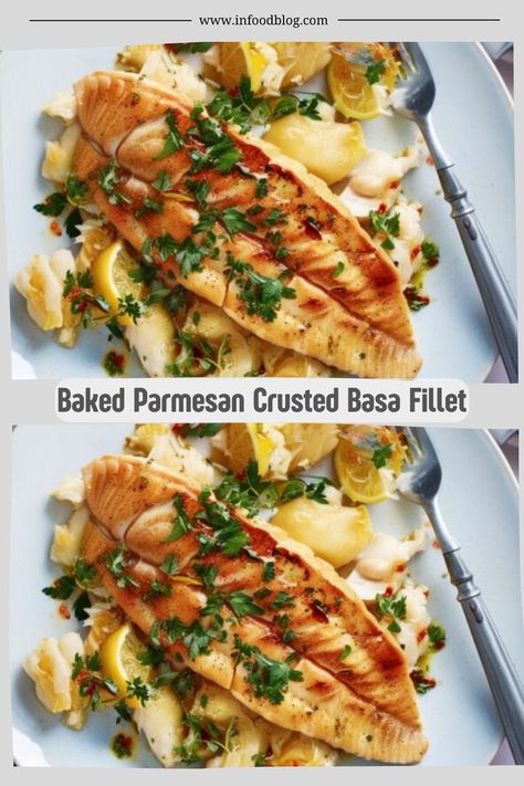 Basa Fillet Recipe Baked Basa Fillet Recipe, Basa Fillet Recipes, Filet Recipes, Fillet Recipes, Cajun Chicken Pasta Recipes, Quick Dinner Ideas, Cajun Chicken Pasta, Cajun Chicken, Parmesan Crusted