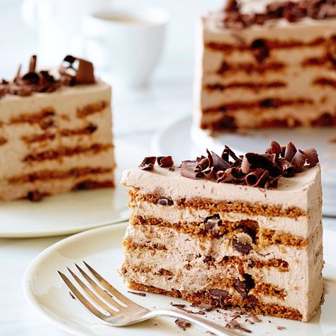 Chocolate Icebox Cake, Icebox Cake Recipes, Coconut Dessert, Ina Garten Recipes, Mocha Chocolate, Torte Cupcake, Dessert Aux Fruits, Delectable Desserts, Icebox Cake