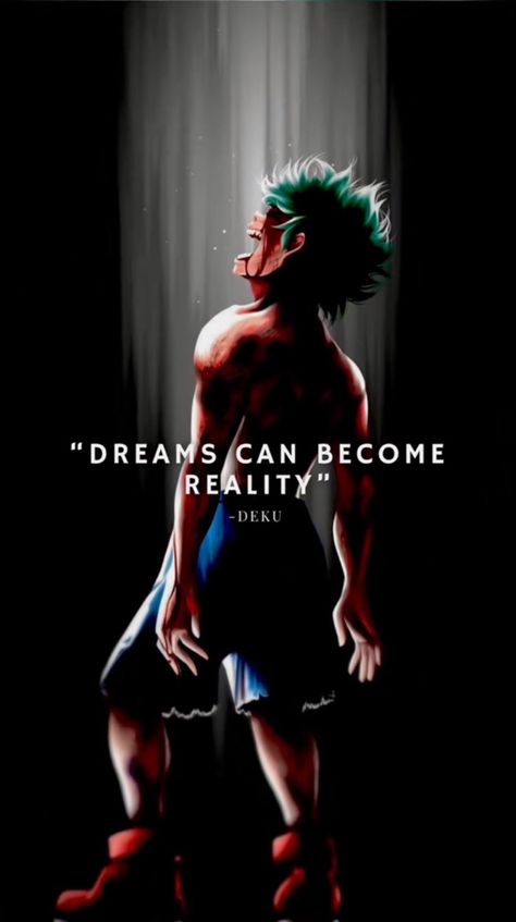 Mha Quotes Wallpaper, Anime Motivation Wallpaper, Naruto Quotes, The Best Anime, Motivational Quotes Wallpaper, Spiderman Movie, Man Up Quotes, Anime Canvas Art, Anime Quotes Inspirational