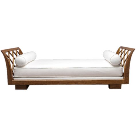 1940s Royère Day bed. at 1stdibs Deewan Bed, Sofa Bed Wooden, Sofa Design Wood, Wooden Sofa Set Designs, Furniture Design Inspiration, Wooden Sofa Designs, Wooden Bed Design, Current Design Trends, Sofa Bed Design