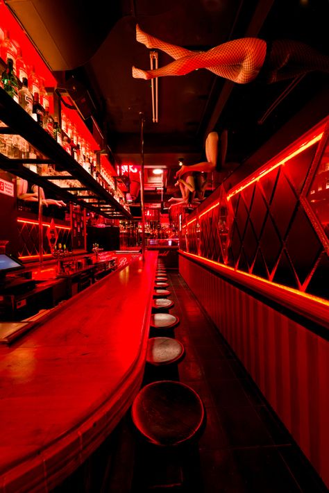 Bordel — RUST Bar Lounge Design, Bar Stuff, Club Scene, Red Room, Comedy Club, Lounge Design, Red Rooms, Hotel Bar, Restaurant Interior Design