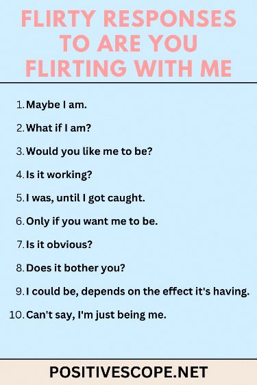 "Are You Flirting With Me Responses" provides a delightful repertoire of phrases and comebacks to navigate the fine line between casual banter and genuine interest, ensuring your conversations are engaging and enigmatic." #Flirting #Communication #RespectfulInteractions #FunConversations #ClarityInCommunication #InclusiveFlirting" How To Have A Flirty Personality, Oblivious To Flirting, Flirty Banter Quotes, How To Flirt Subtly, Wlw Flirting Tips, Subtle Flirting Texts, A Knife Are You Flirting With Me, Subtle Flirting Tips, Mean Flirting