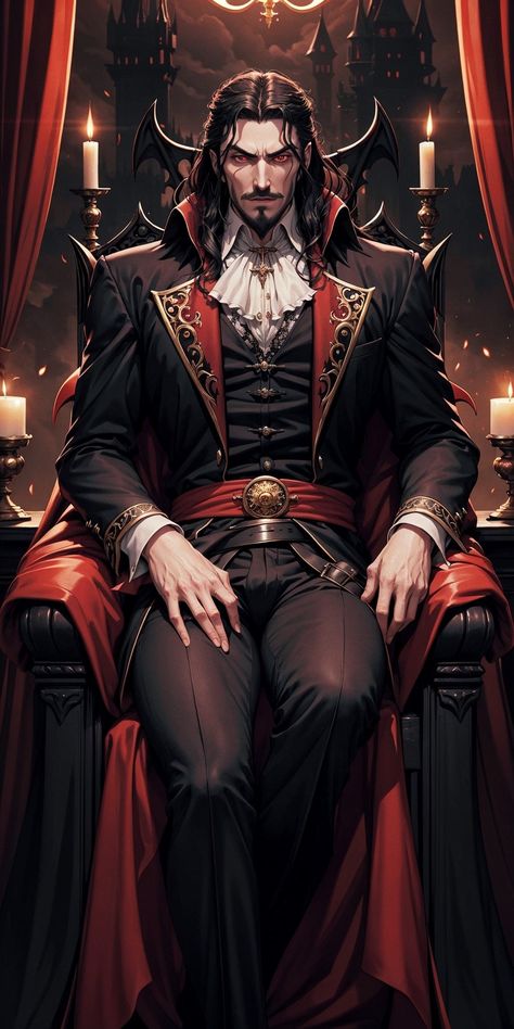 Vampire Reference Photo, Dracula Castlevania Fanart, Vlad Dracula Tepes Castlevania, Vampire Male Art, Male Vampire Character Design, Vampire X Werewolf, Vampire Aesthetic Male, Vampire Art Male, Vlad Dracula Tepes