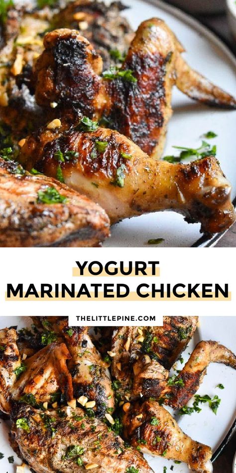 What Are the Carbs in Beef Jerky?This succulent yogurt marinated chicken is a savory recipe with deep rich flavors that warm the soul and wake the taste buds for an amazing meal. #yogurtmarinatedchicken #ketomarinatedchicken #marinatedchicken #keto #lowcarb Yogurt Marinated Chicken, Greek Yogurt Chicken, Yogurt Chicken, Easy Mediterranean Diet Recipes, Greek Yogurt Recipes, Recetas Keto, Cooking Classy, Yogurt Recipes, Mediterranean Diet Recipes