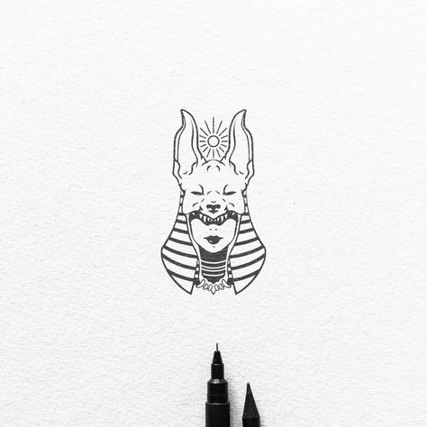 Betta Fish Tattoo, Egypt Tattoo Design, Anubis Tattoo, Anime Egyptian, Virgo Tattoo, Egypt Tattoo, Instagram Illustration, Egyptian Tattoo, Doodle Art Drawing