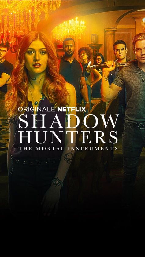 Shadowhunters Poster, Netflix Poster, Clary Y Jace, Shadowhunters Series, Shadowhunters Cast, Kat Mcnamara, Clary And Jace, Shadowhunters Tv Show, Jace Wayland