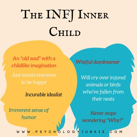 Honoring Your Inner Child as an INFJ - Psychology Junkie Dina Core, Infj Vibes, Infj Personality Facts, Personalidad Infj, Infj Traits, Infj Psychology, Mbti Test, Infj Type, Infj Personality Type