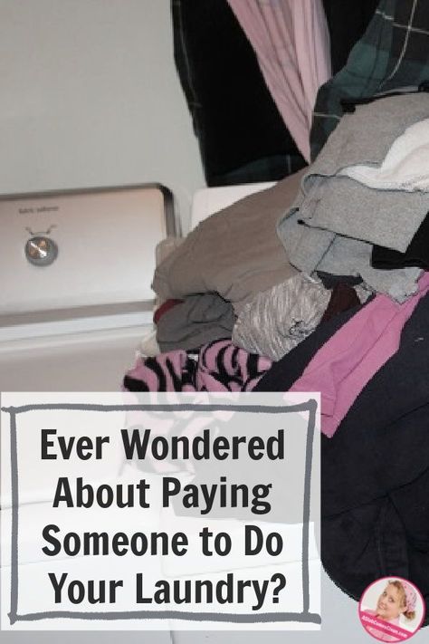 Considering paying for a laundry service? I sent all of our family's laundry out to be washed and folded for me during a busy season. Here's what I thought about it! Slob Comes Clean, Dana K White, A Slob Comes Clean, Fold Laundry, Stain Removal Guide, Laundry System, Christian Homemaking, Wash And Fold, Laundry Tips