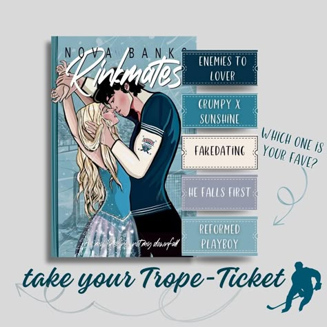 🤍Grab your ticket, it's time to hit the rink! But first, you need to pick your favorite trope from Rinkmates. 🤍 What's it gonna be? 🤔 #indieauthorsunited #indieauthorcommunity #hockeyromanceauthor #hockeyromances #hockeyromancewriter #enemiestoloversromance #enemiestoloverstrope #frenemies #publicenemies #suportindieauthors #romancecollection #angstyread #angstyromancereads #angstyromancebooks #indieauthorcommunity #angstyread Romcom Books, Romance Books Worth Reading, Fiction Books Worth Reading, Book Reading Journal, Romance Series Books, Read Books Online Free, Romantic Book Quotes, Dark Books, Fantasy Books To Read