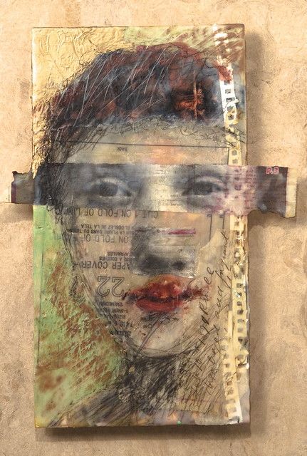 Modern Portrait, Mixed Media Portrait, 2022 Art, Modern Portraits, Encaustic Art, Watercolor Artists, Piece Of Art, Art Journal Inspiration, Art Plastique