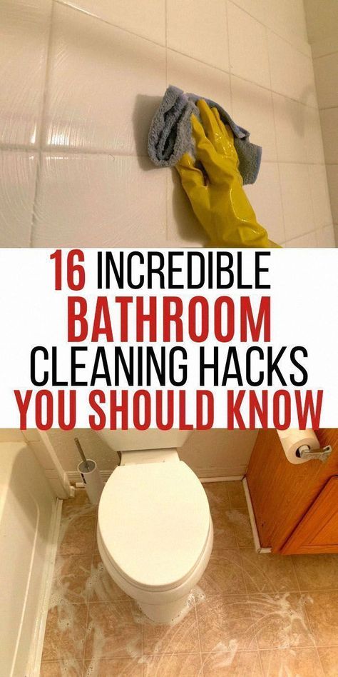 Crazy Bathrooms, Clean Your Bathroom, Bathroom Hacks, Household Management, Diy Cleaning Hacks, Bathroom Cleaning Hacks, Baking Soda Uses, Household Cleaning Tips, Cleaning Recipes