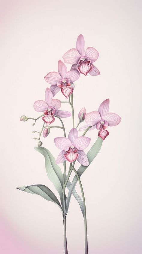 Wallpaper orchid blossom flower plant. | free image by rawpixel.com / Bambamfefe Orchid Wallpaper Iphone, Orchid Wallpaper Aesthetic, Lilac Iphone Wallpaper, Orchid Flower Wallpaper, Orchid Flower Aesthetic, Orchid Aesthetic, Iphone Wallpaper Pastel, Lilac Iphone, Wallpaper Violet