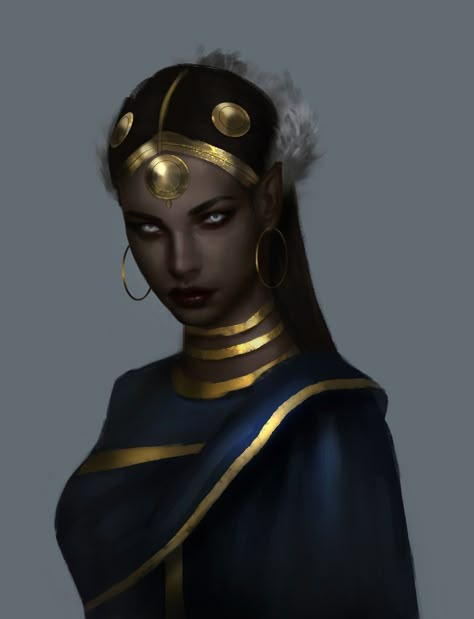 Heroic Fantasy, Fantasy Inspiration, Black Women Art, Character Inspo, Character Portraits, Dark Fantasy Art, Fantasy Character Design, Character Ideas, Black Art