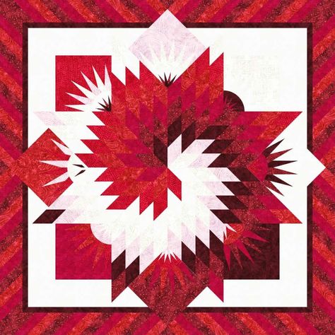 Sun Quilts Ideas, Summer Solstice Quilt, Sunburst Quilt Pattern, Solstice Quilt, Sunset Quilt, Lone Star Quilt Pattern, Quilt Planner, Judy Niemeyer Quilts, Diy Quilting