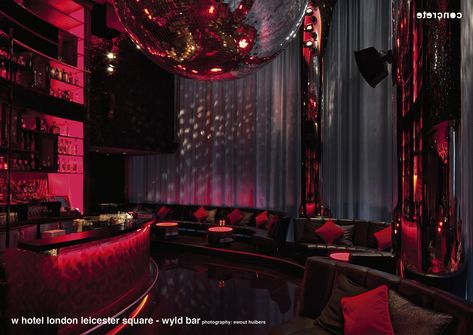 Pub Interior, Lounge Club, Bar Design Awards, Nightclub Design, London Interior, London Bars, W Hotel, Bar Interior, Lounge Design