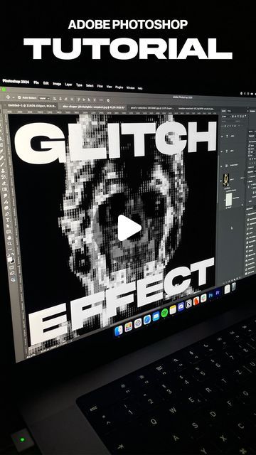 Tim Wingert on Instagram: "How to create multiple glitched pattern effects in Adobe Photoshop! . . . #graphicdesign #designerlife #creativelifehappylife #designinspiration #digitalart #designcommunity #designfeed #designthinking #branddesign #WebDesign #DesignLove #illustratortutorial #designerofinstagram #instadesign #webdesign #designersofinstagram #visualdesign #graphicdesigner #logodesign #illustration  #typography #photoshoptutorial #creativecommunity #inspirationfeed #inspirationdaily #illustrator #artcommunity #artinspiration #digitaldesign #photoshop" Glitch Illustration, Glitch Effect Photoshop, Glitch Image, Glitch Photo, Photoshop Tricks, Glitch Effect, Effect Photoshop, Illustration Typography, Photoshop Tips