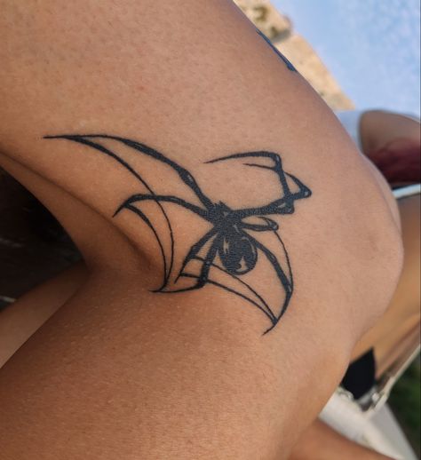 Spider Knee Tattoo, Tattoo On The Knee, Tattoos Inspo, Spider Tattoo, Tattoo On, The Knee, Tattoos