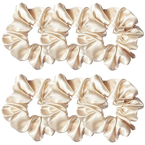 Scrunchies Design, Rope Hair, Silk Scrunchies, Silk Hair, Hair Scrunchies, Tie Styles, Different Hairstyles, Hair Elastics, Fashion Hair