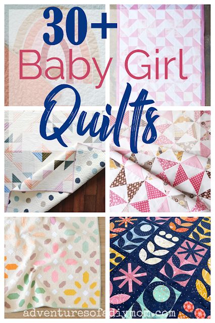 Different Quilting Designs, Baby Quilts For Girls Ideas, Girl Baby Quilts Patterns, Nursery Quilt Pattern, Pink Quilts Patterns, Girls Quilts Ideas, Baby Girl Quilts Ideas, Easy Baby Quilts Patterns Free, Children Quilts Ideas