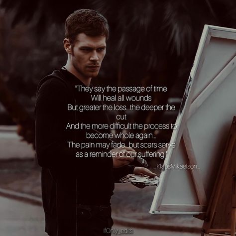 #klaus #mikaelson #qutoes #to #tvseries #vampire #werewolf #hybrid Klaus Mikaelson Quotes, Vampire Werewolf Hybrid, Werewolf Quotes, Werewolf Hybrid, Vampire Werewolf, Tvd Quotes, Inspirational Quotes Background, Lonliness Quotes, Meaningful Love Quotes