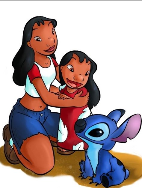 Line Art Disney, Lilo N Stitch, Lelo And Stich, Lilo And Nani, Lilo And Stitch 3, Stitch Lilo And Stitch, Lilo And Stitch 2002, Classic Disney Movies, Lilo Y Stitch