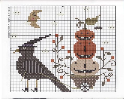 Halloween Cross Stitch Gallery Ru, Autumn Cross Stitch Patterns Free Charts, Primitive Cross Stitch Patterns Free, Praiseworthy Stitches Gallery Ru, November Cross Stitch, Free Primitive Cross Stitch Patterns, Brenda Gervais Cross Stitch Gallery Ru, Free Fall Cross Stitch Patterns, Cross Stitch Freebies Printables Pattern