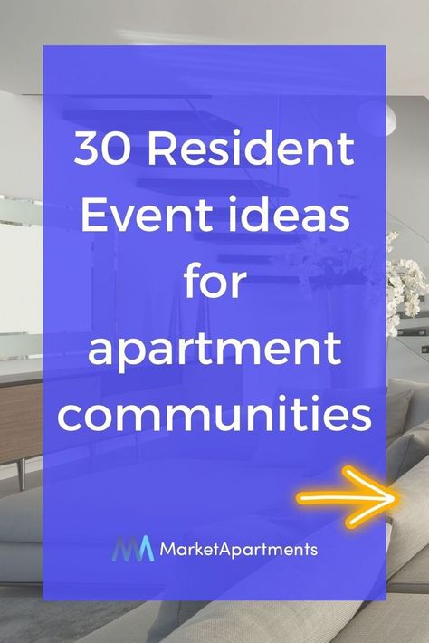 Swipe to see resident event ideas you can do for your apartment building. Sometimes you can't think of anything to do and don't want to repeat the same old things. This guide helps with that. Save it for later, so you have ideas all year long. Resident Event Ideas, Resident Events Ideas Apartments, Renter Hacks, Resident Events, Apartment Marketing, Apartment Communities, Event Ideas, Event Marketing, Apartment Building