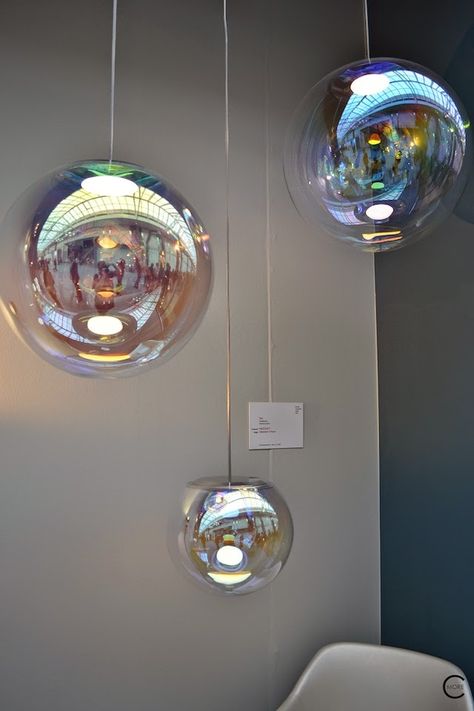 Lighting fixtures by Neocraft Iris Sebastian Scherer spotted by C-More… Mid Century Ceiling Lamp, Hallway Lamp, Mid Century Chandelier, Deco Studio, Bedroom Light Fixtures, Mid Century Lamp, Bubble Lights, Mid Century Lighting, Bubble Lamps