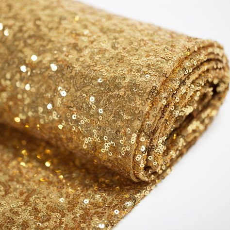 Free 2-day shipping. Buy BalsaCircle 54" x 4 yards Sequined Fabric Bolt Put-up - Sewing Crafts Draping Decorations Supplies at Walmart.com Decorative Arch, Gold Sequin Fabric, Sequined Fabric, Sequin Scarf, Head Tables, Wedding Wonderland, Chair Sashes, Burlap Fabric, Precut Fabric