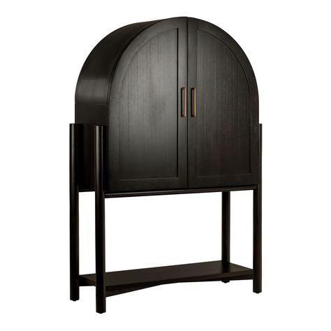 Hadden Wood Arch Bar Cabinet - World Market Arched Cabinet Dining Room, Arched Hutch Cabinet, Arched Wall Cabinet, Modern Bar Cabinets For Home, Wet Bar Cabinet, Arched Armoire, Black Arched Cabinet, Rounded Cabinet, Diy Bar Cabinet