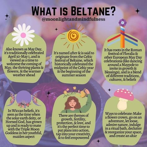 What Is Beltane, Wicca Holidays, Witches Wheel, Wiccan Beliefs, Wiccan Sabbats, Spring Magic, The Wheel Of The Year, Nature Witch, Spiritual Psychology