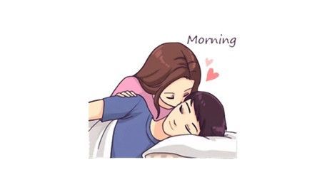 Cute Couple Cartoon Feelings, Good Morning Cartoon Couple, Love Cartoon Couple Relationships, Morning Couple Goals, Good Morning Quotes For Him Romantic, Cute Couple Cartoon Romantic, Love Quotes For Him Cute, Morning Couple, Romantic Morning