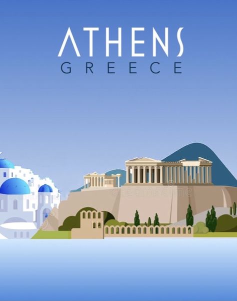 Tourism Poster, Glass Painting Designs, Minimalist Posters, Retro Travel Poster, Athens Greece, Greece Travel, Vintage Travel Posters, World Traveler, Dream Destinations