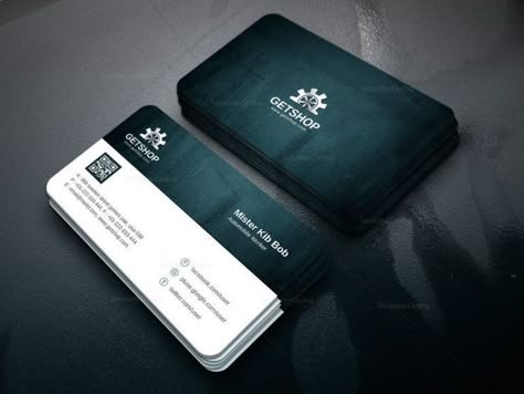 Doctor Business Cards, Visiting Cards Design, Luxury Business Card Design, Clean Business Card Design, Business Card Design Black, Elegant Business Cards Design, Business Card Design Ideas, Luxury Business Card, Business Cards Layout