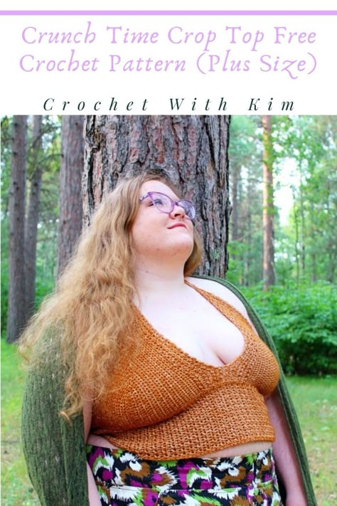 Plus Size Crochet Top, Diy Crochet Top Pattern, Crochet Top Step By Step, Trendy Crochet Tops, Crochet Halter Top Pattern Free, Crochet Crop Top Pattern Free, Crochet Tank Top Free, Diy Crochet Top, Crochet Halter Top Pattern