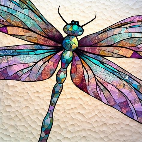 A close up of a dragonfly with a mosaic pattern on it generative ai | Premium AI-generated image Dragonfly Patterns, Dragonfly Mosaic, 2024 Art, Cake Printing, Mosaic Pattern, Free Business Card Mockup, Business Card Maker, Poster Invitation, Presentation Template Free