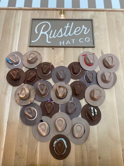 Nashville Cowgirl Hat Nashville Gift Ideas, Nashville Hats, Rustler Hat Co, Nashville Hat, Custom Cowboy Hats, Nashville Trip, Nashville Bachelorette, Hat Stores, 50th Party