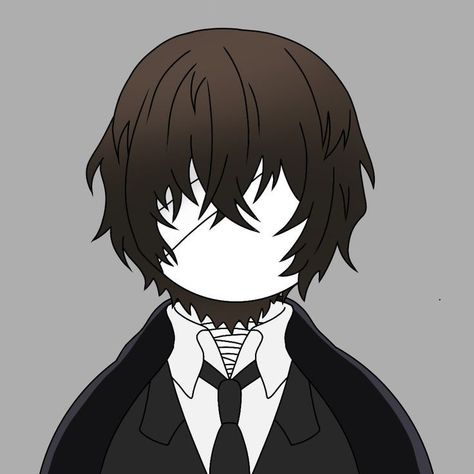 Default Pfp Anime, User Pfp Anime, Default Pfp, User Pfp, Creative Profile Picture, Osamu Dazai, Pfp Anime, Dazai Osamu, Stray Dogs Anime