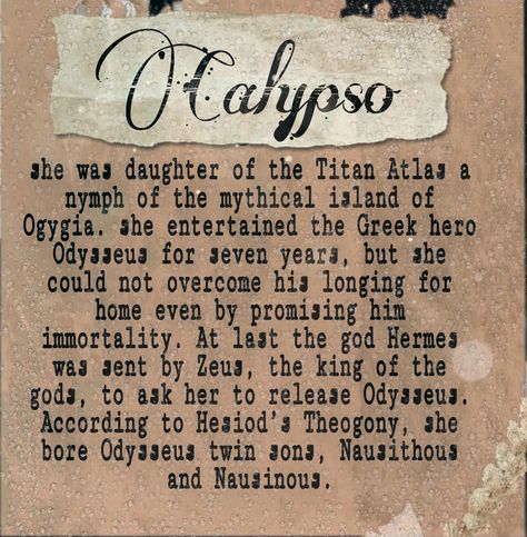 Calypso Odysseus, Nymph Greek Mythology, Sea Nymph Aesthetic, Calypso Goddess, Hesiod Theogony, Ethereal Core, Sea Nymph, Greek Sea, Female Gaze