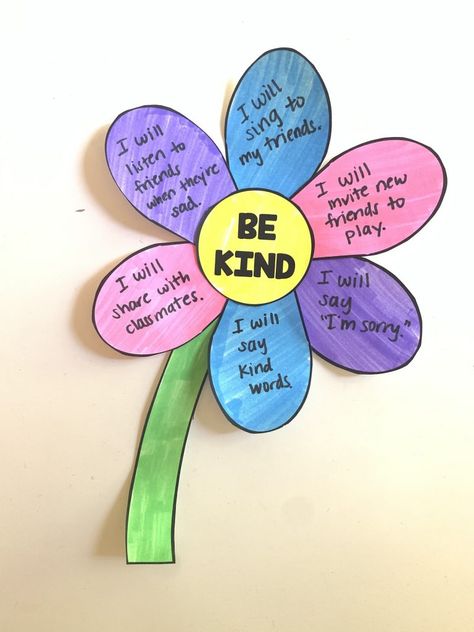 Crafts About Kindness You Need To Try In Your Classroom - Love Grows Learning Crafts About Kindness, Kindergarten Kindness, Kindness Crafts, Kindness Activity, Kindness Lessons, Teaching Kindness, Kindness Projects, Children's Church Crafts, Kindness Activities