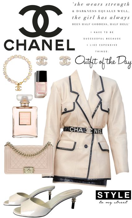 Chanel Casual Outfit Women, Chanel Event Outfit, Coco Chanel Fashion Outfits, Chanel Outfit 2023, Chanel Models Photoshoot, Jennie Chanel Outfit, Chanel Outfits Women, Polyvore Chanel, Chanel Style Outfits