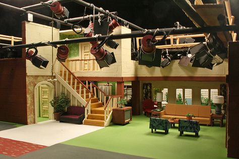 Bewitched set Movie Studio Set, Bewitched Tv Show, Tv Set Design, Elizabeth Montgomery, Television Set, Tv Set, Movie Studio, Green Room, Old Tv Shows