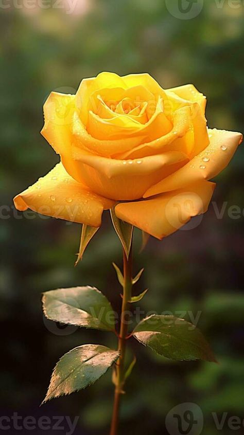 Flowers Pics, Paint Inspo, Rose Thorns, Yellow Cottage, Mom Tattoo, Rose Photo, Cute Flower Wallpapers, Single Rose, Beautiful Wallpapers Backgrounds