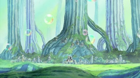 Sabaody Archipelago One Piece Scenery Background, One Piece Sabaody Archipelago, One Piece Scenery, Sabaody Archipelago, Anime Architecture, World Building Ideas, Fanart Ideas, Edit Background, One Piece World