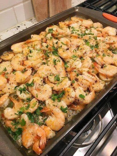 Lemon Butter Shrimp, Roasted Shrimp Recipes, Parmesan Shrimp, Baked Shrimp Recipes, Roasted Shrimp, Shrimp Recipes Healthy, Shrimp Recipes For Dinner, Baked Shrimp, Butter Shrimp