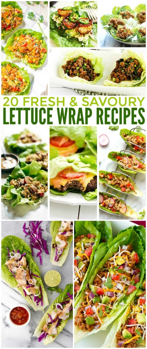 Different Types Of Diets, 1000 Calorie, Healthy Low Calorie Meals, 100 Calorie, Lettuce Wrap Recipes, Overnight Oat, Lettuce Wrap, Types Of Diets, Paleo Lunch