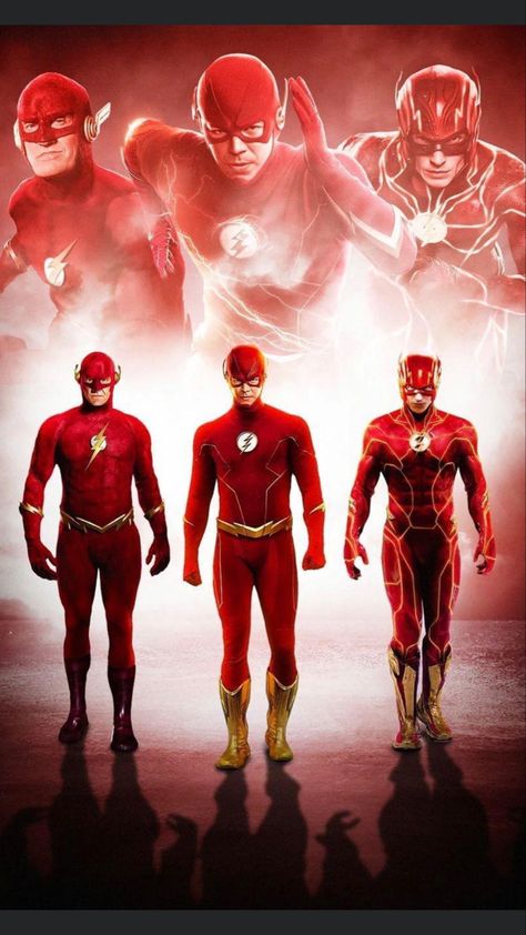 John Wesley Shipp, Flash Vs, Superhero Images, Group Cosplay, Flash Costume, Flash Dc Comics, Flash Comics, Speed Force, The Flash Grant Gustin