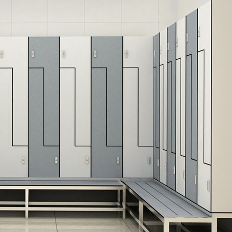 Locker Wardrobe, Gym Locker Room, Compact Laminate, Sports Locker, Employee Lockers, Locker Locks, Locker Designs, School Locker, Door Locker